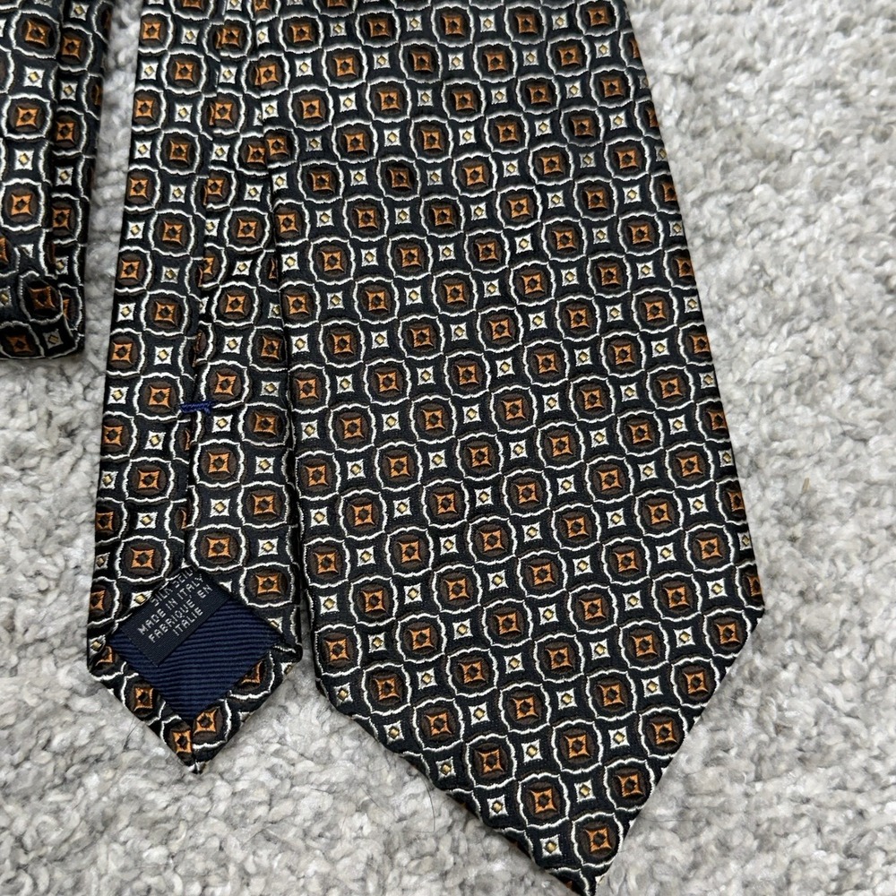 Canali Thick Silk Tie Necktie Italy men's size (3.75 x 59)